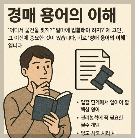 경매 용어 관련 이미지