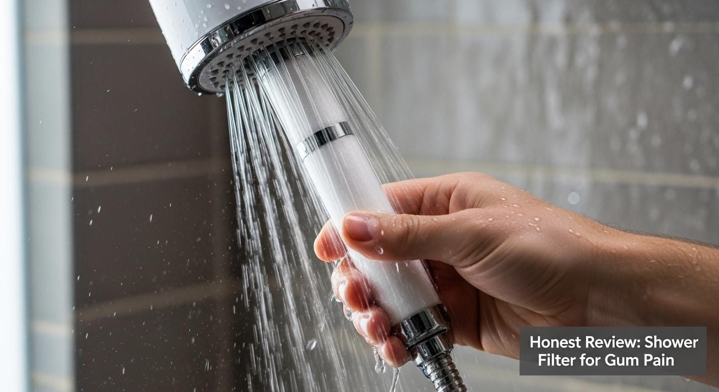 잇몸 통증 샤워기 필터 내돈내산 후기