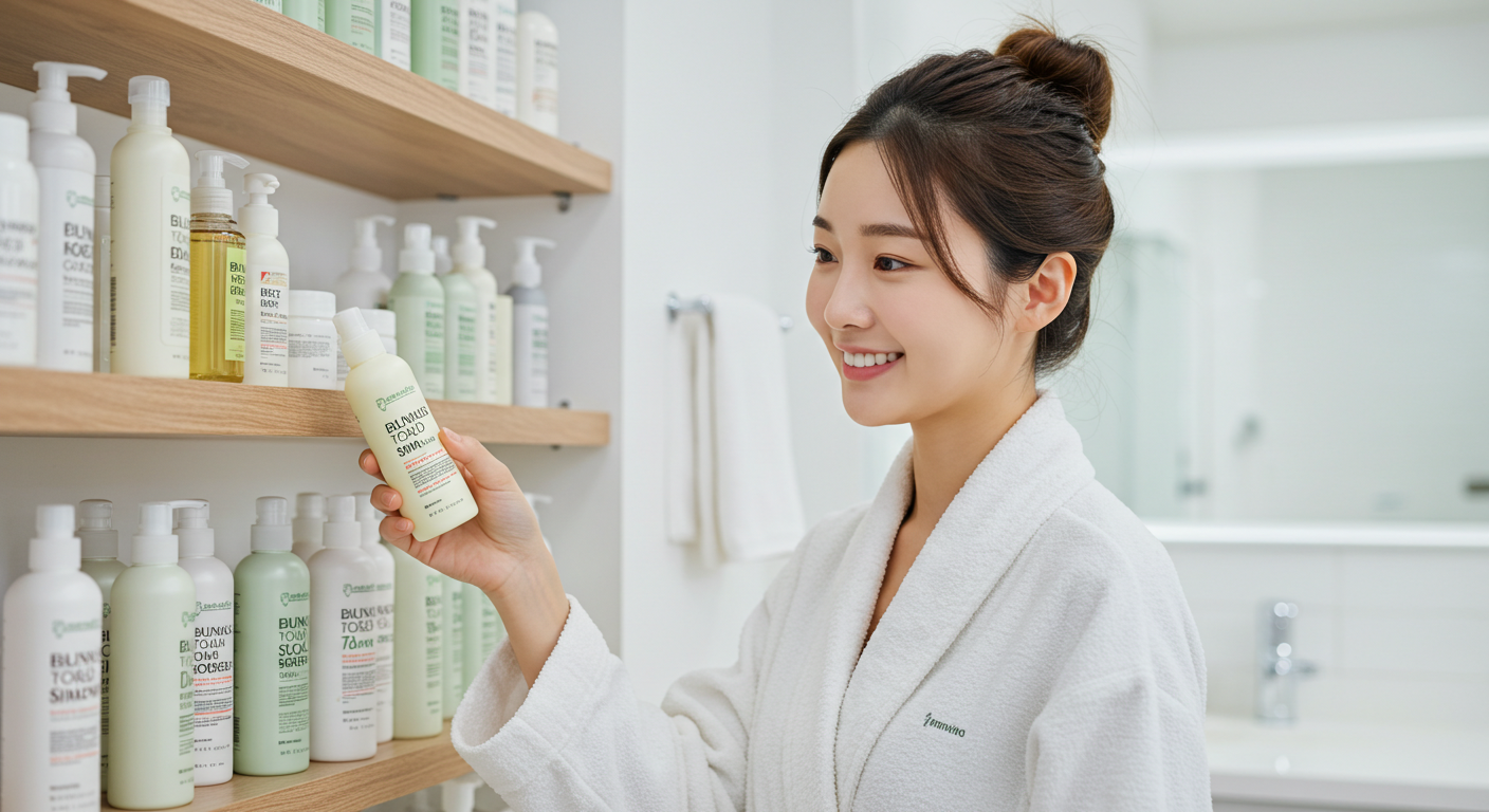 탈모샴푸 사용법