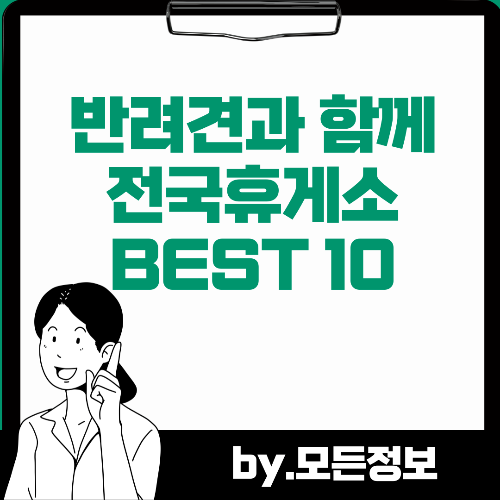 반려견과 함께하는 전국휴게소