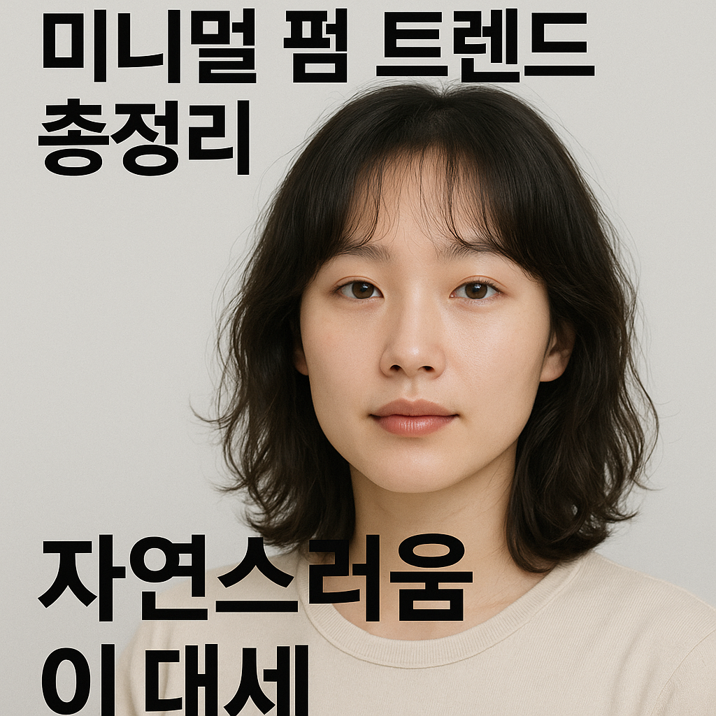 미니멀 펌 트렌드