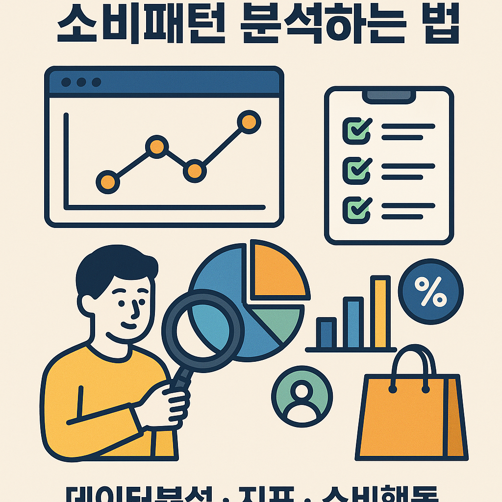 소비패턴 분석하는 법 이미지