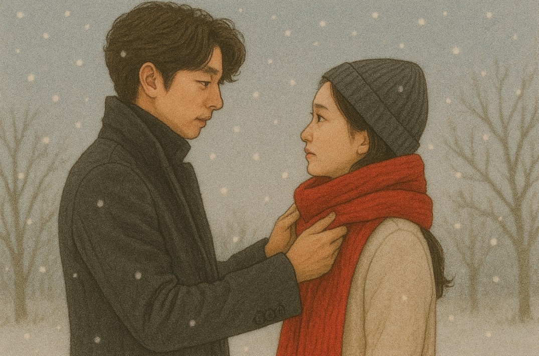 한국드라마 도깨비 명장면 일러스트