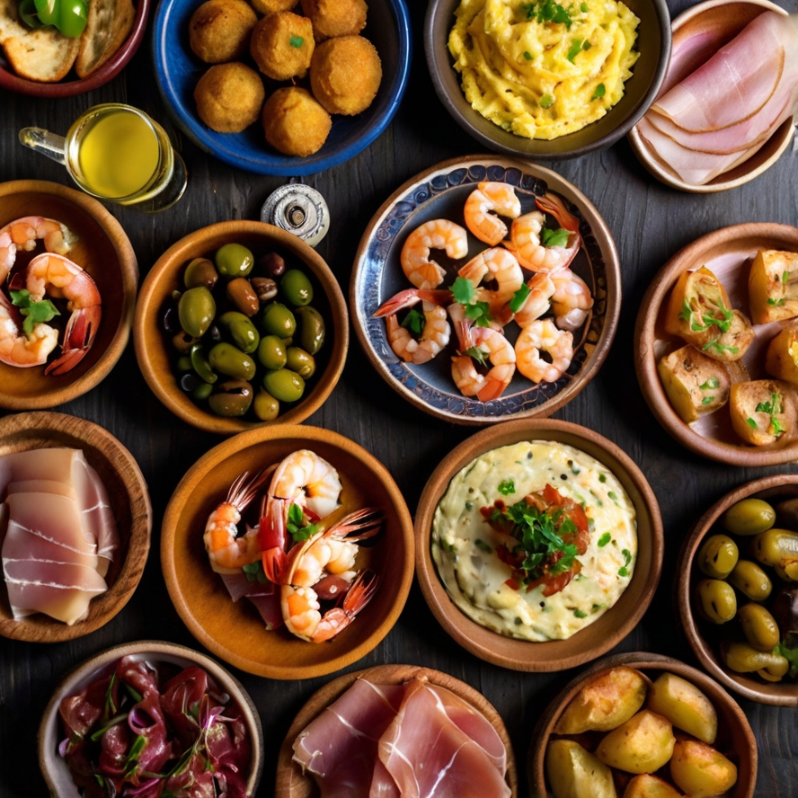 알리칸테 맛집 음식 타파스 이미지
