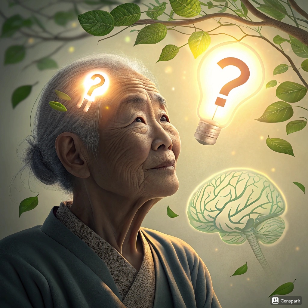 치매와 건망증의 차이가 궁금한 노인