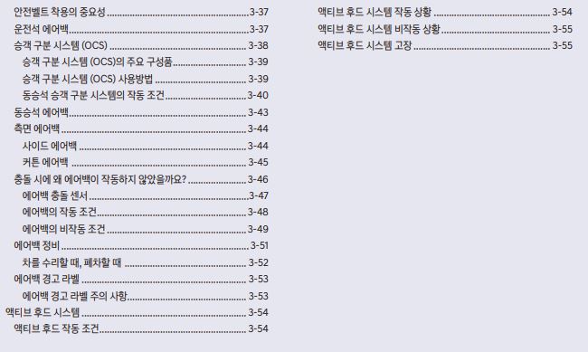 2024 넥쏘 FE FCEV 사용설명서 - 안전장치 2
