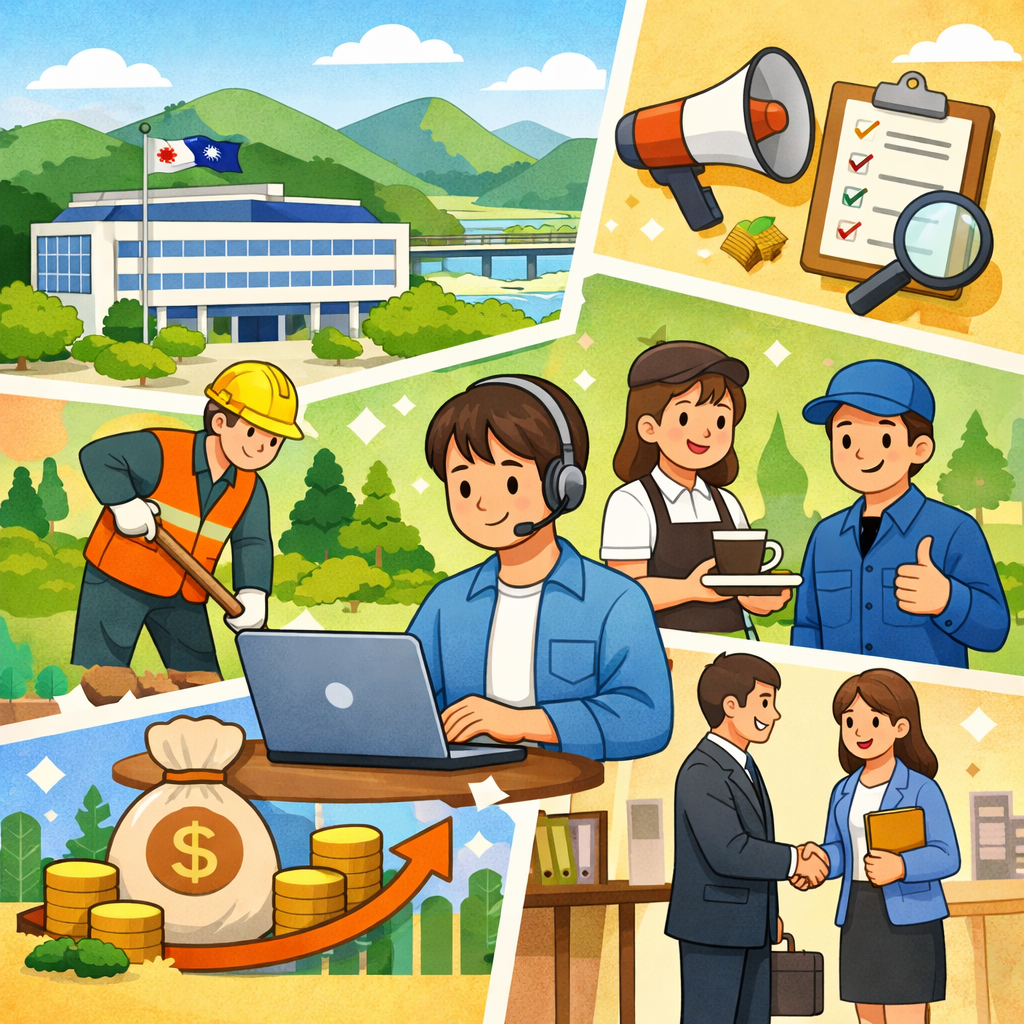 밀양시청 일자리 구인구직 총정리|최신 채용정보·공공근로·청년알바 한눈에 보기 관련 사진