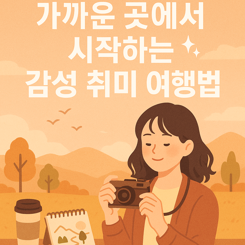 취미 여행법