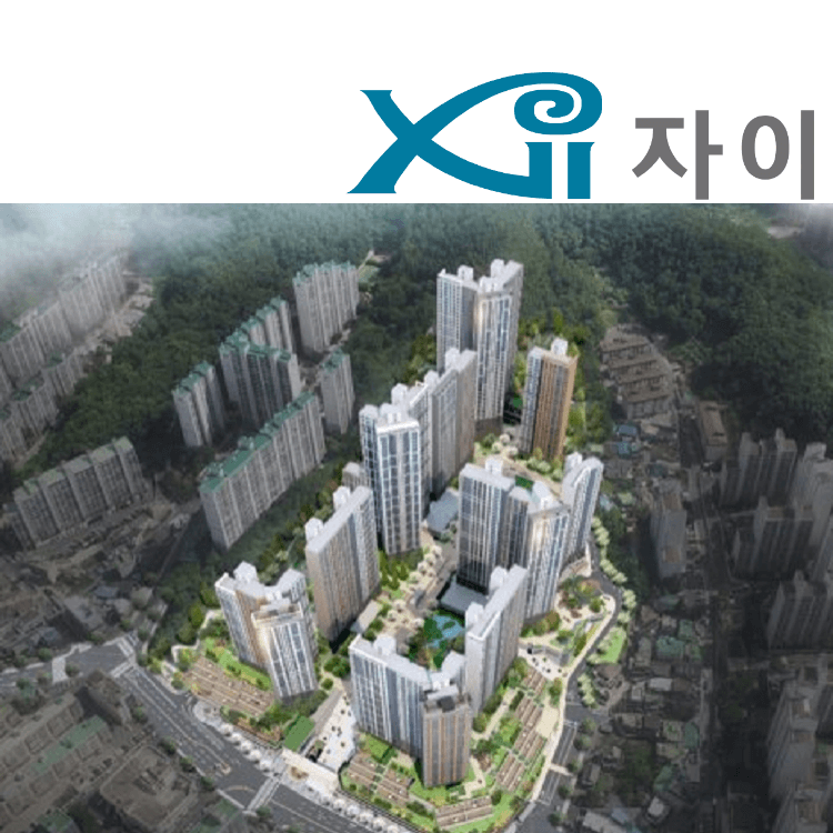 포항자이 애서턴 조감도