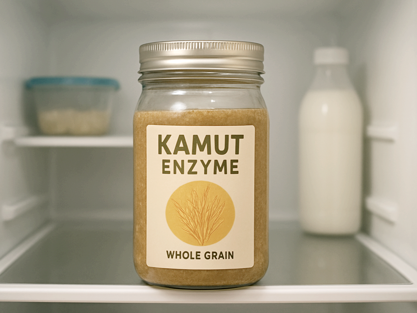 카무트 효소 냉장고에 보관