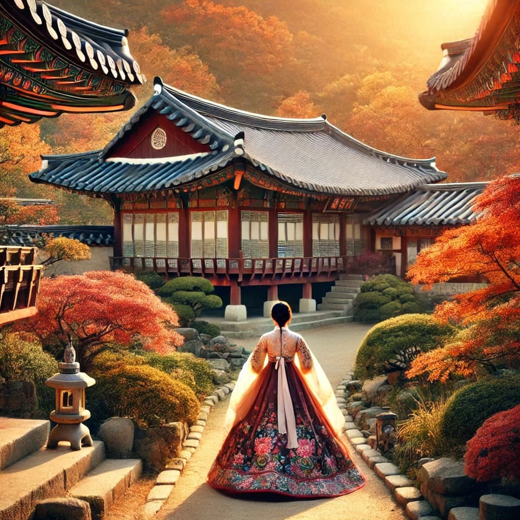 한복과 한옥의 조화: 전통미의 완벽한 어우러짐