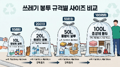 쓰레기 종량제 봉투 대란 원인과 해결방안
