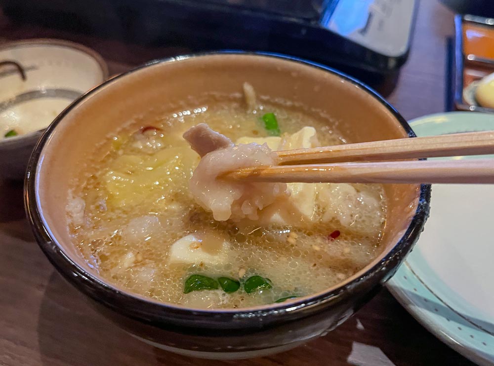 후쿠오카 곱창전골