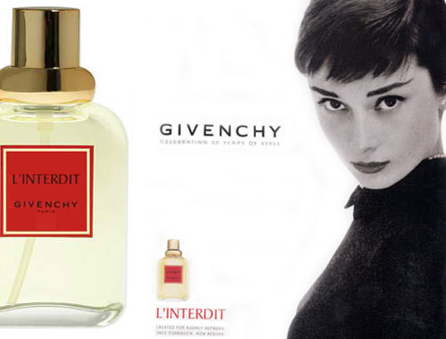 오드리햅번을 위한 향수 Givenchy L'Interdit