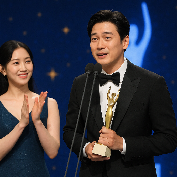 백상예술대상 수상자 이미지