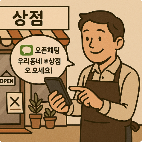 전단지 없이 고객을 유입시키는 오픈채팅 지역 마케팅 전략