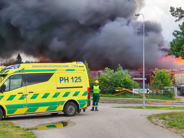 차가 불타면서 도로를 달리는 꿈