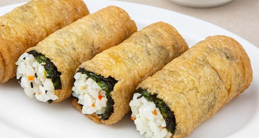 롤유부초밥 레시피
