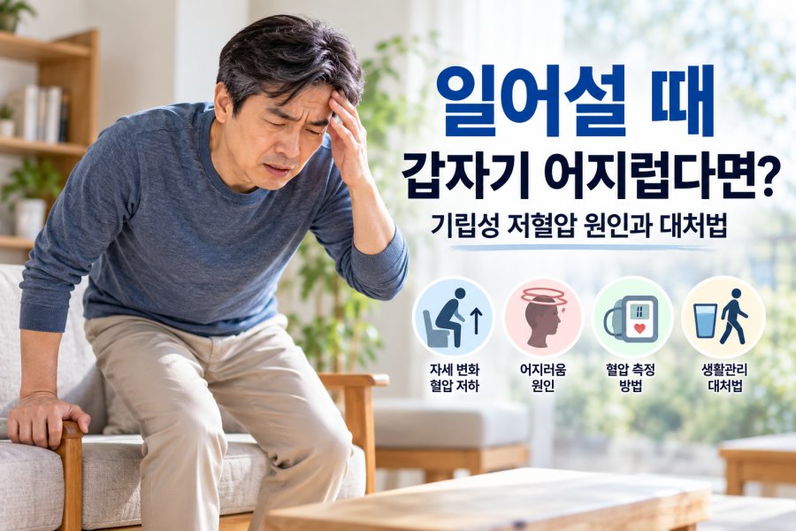 일어설 때 어지럼증