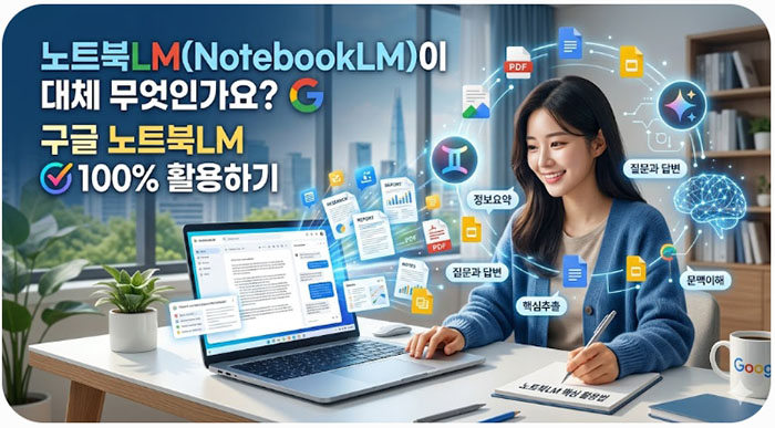 노트북LM(NotebookLM)이 대체 무엇인가요?구글 노트북LM 100% 활용하기