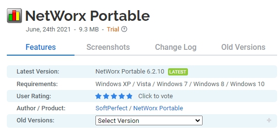 NetWorx-Portable