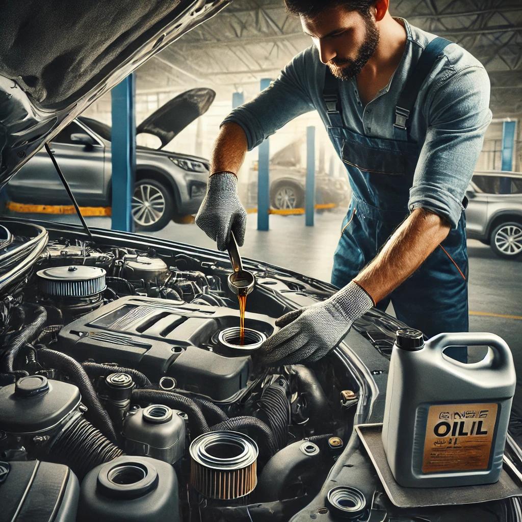자동차 엔진오일 교환