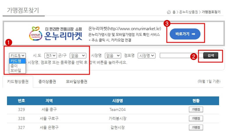 온누리상품권-사용처