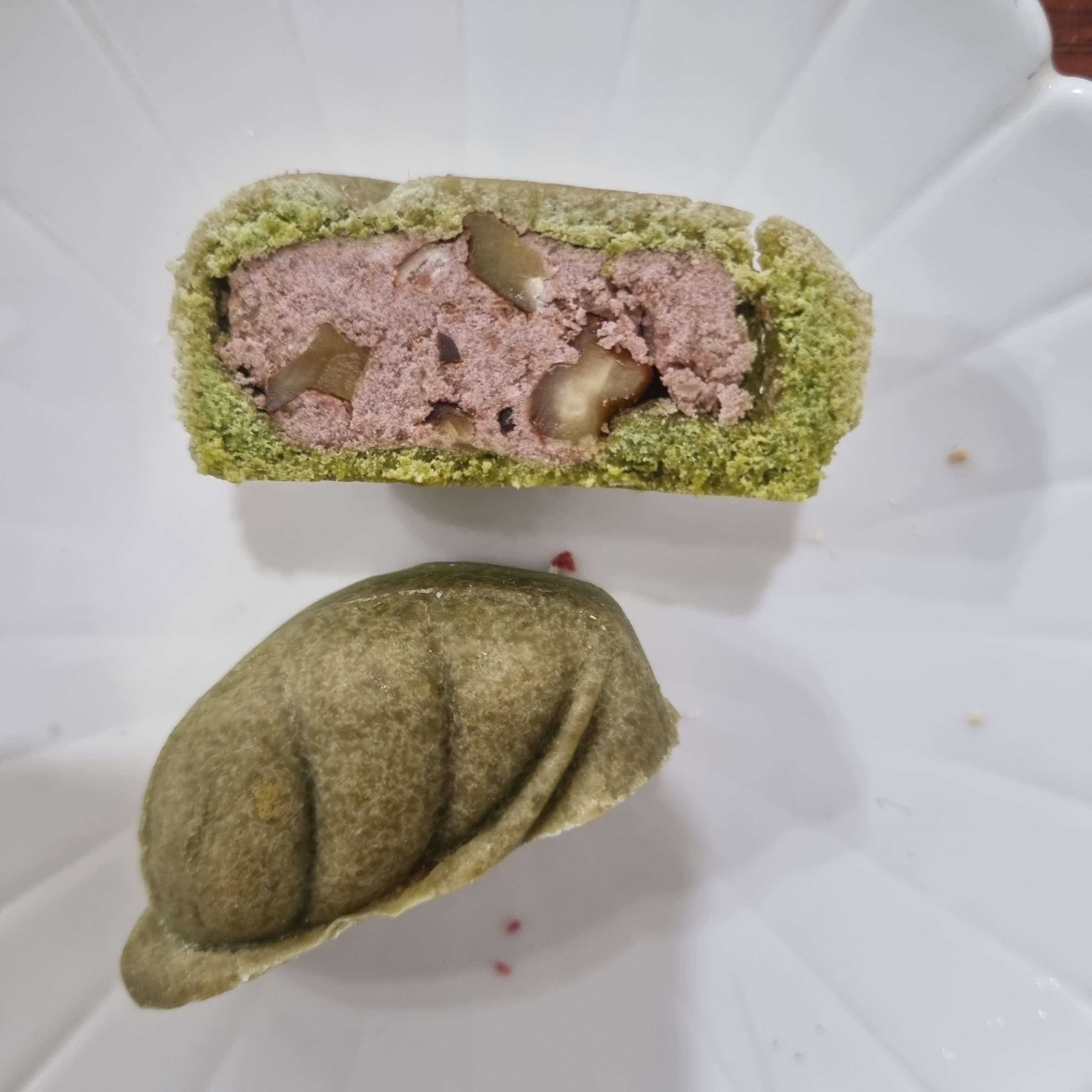 오색쌀월병(말차)