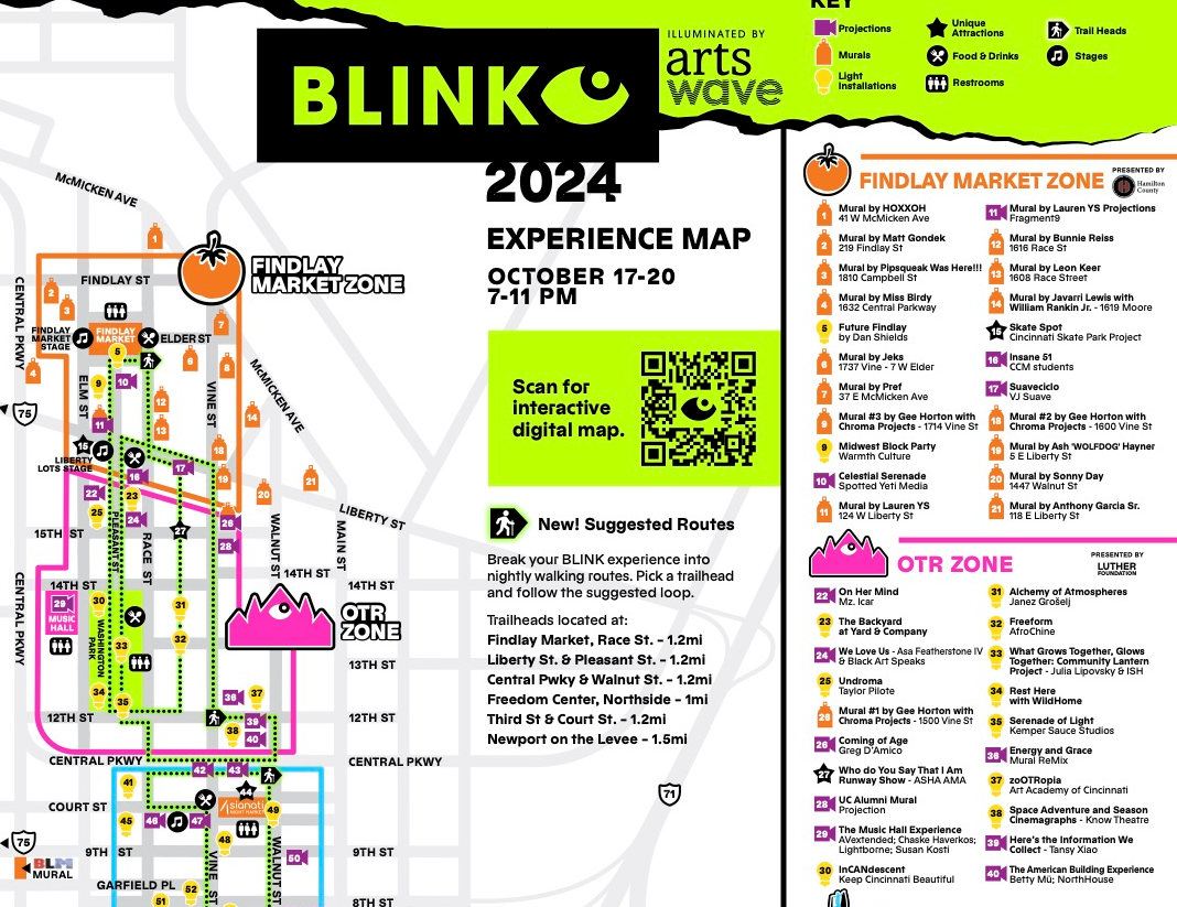 2024 Blink event map