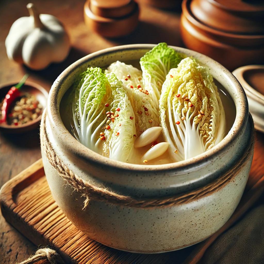 백김치담그는법