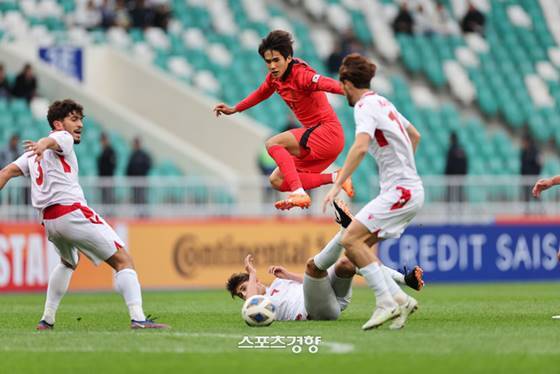 한국 중국 축구중계 올림픽대표 2023 AFC U-20 아시안컵 축구대표팀 명단 일정 8강 실시간 무료 사이트 경기중계