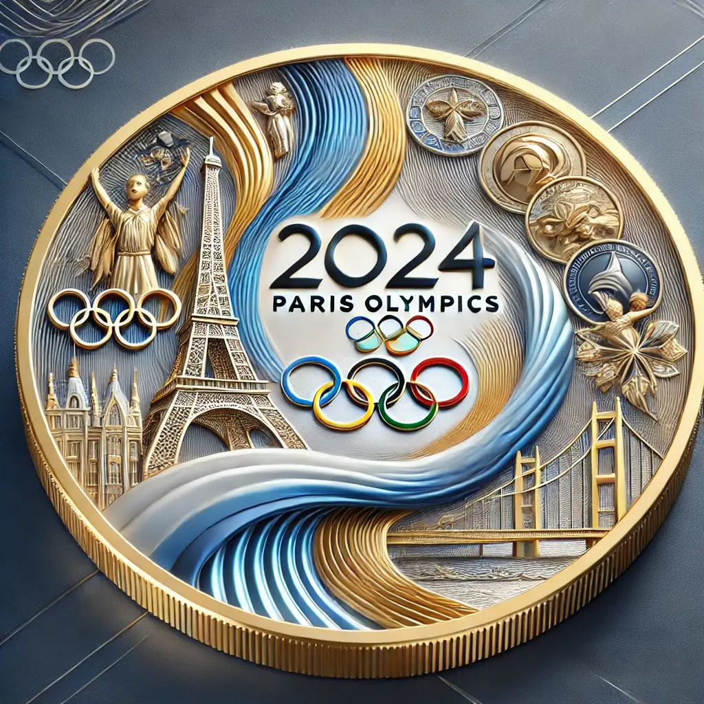 2024년 파리 올림픽 기념주화 발행