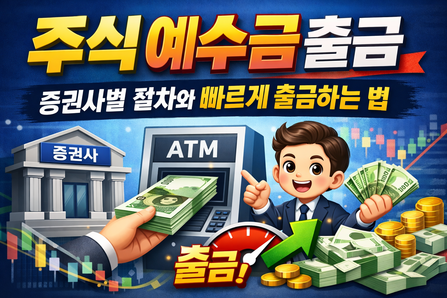 주식 예수금 출금