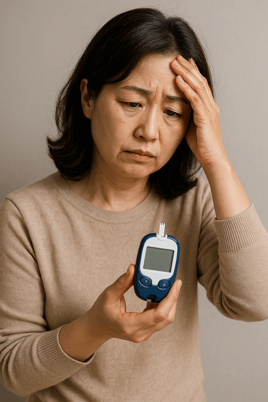 40대 주부 당뇨병 초기 관련 사진