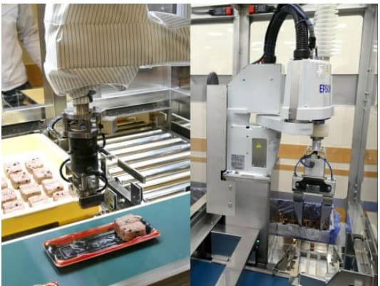 일손 부족에 '반찬 만드는 로봇시스템' 등장 VIDEO: '高速弁当盛付ロボ' などロボットで惣菜業界の人手不足解消