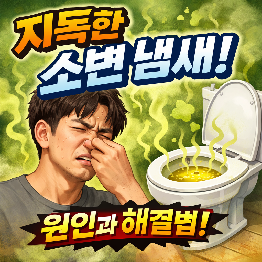 소변 냄새가 심할때