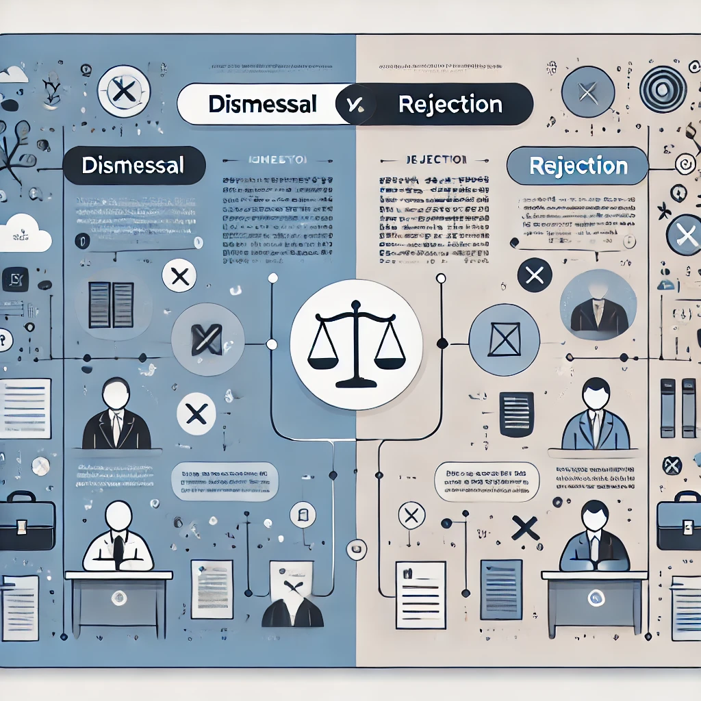 소송에서 각하와 기각, 어떤 차이 관련 이미지