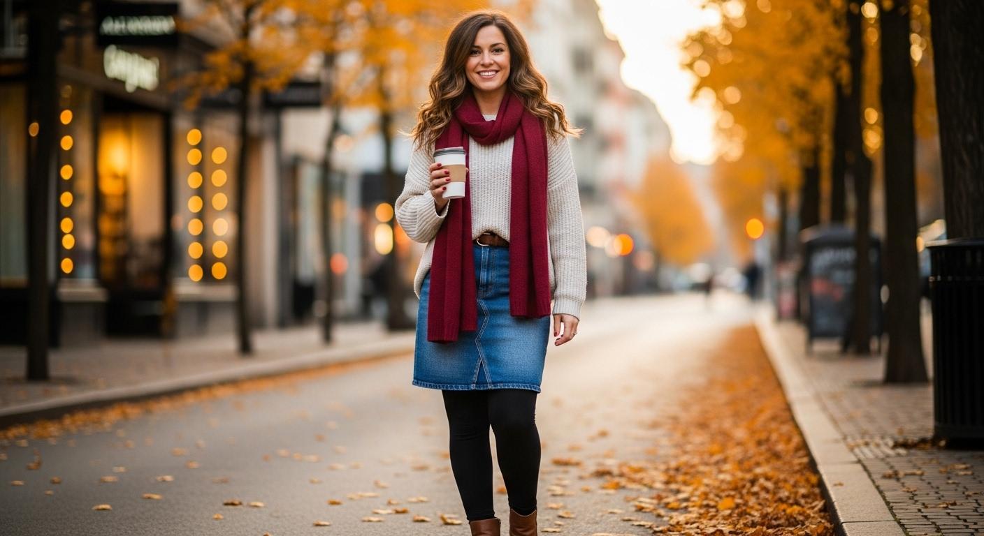 레깅스 위에 입는 치마