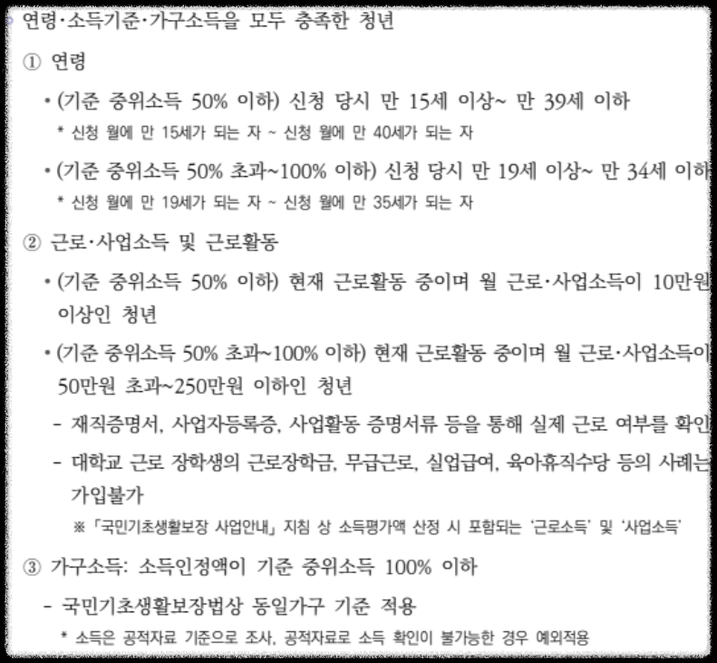 청년내일저축계좌