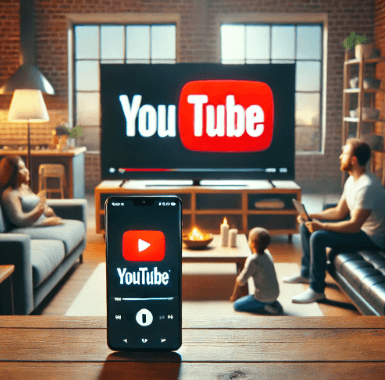 TV로 YouTube 시청하는 시간이 모바일을 능가