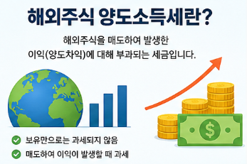 해외주식 양도소득세 계산 2026 최신 정보! 세율&middot;공제&middot;신고 한 번에1