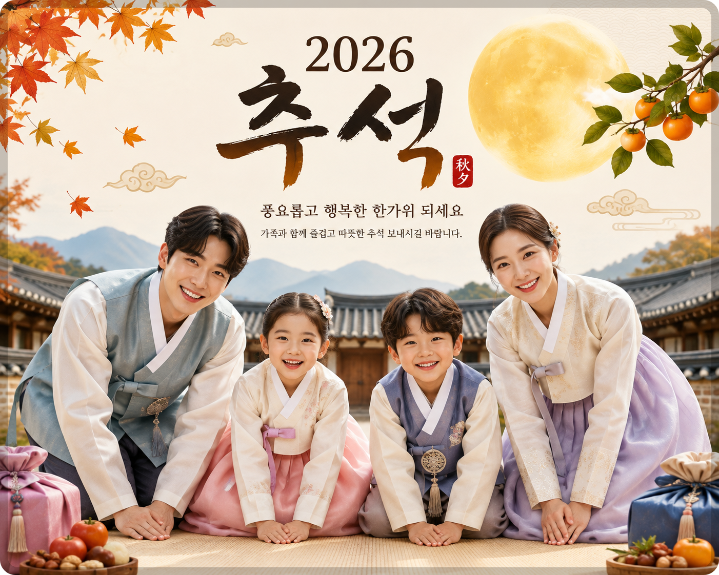 추석 인사말 이미지 모음 이미지
