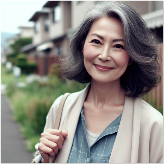 젊게 사는 노인