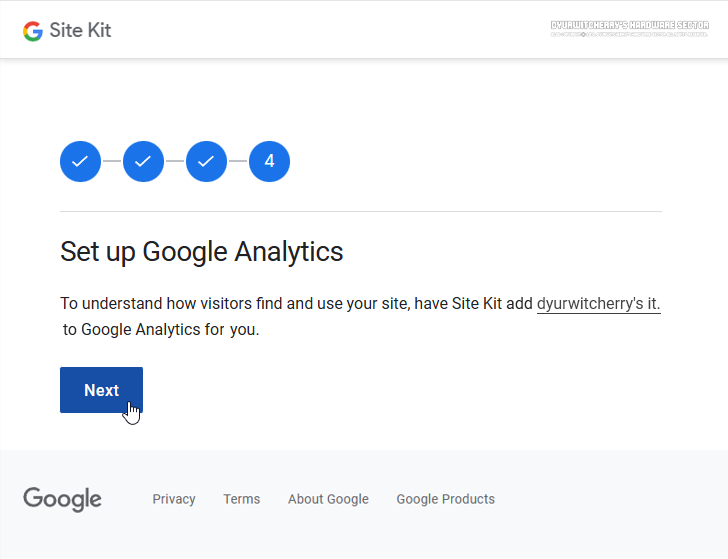 구글 애널리틱스 연동