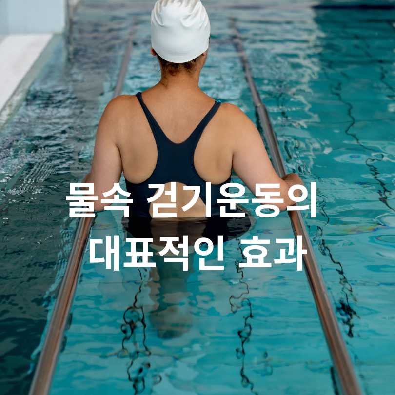 물속에서 걷기운동 효과, 허리·무릎·다이어트까지 잡는 방법!