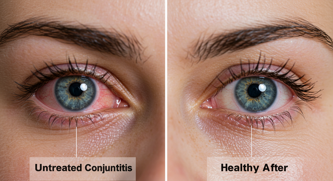 결막염 전염, 치료기간, 눈두덩이 붓는 증상(+원인, 증상 알아보기)