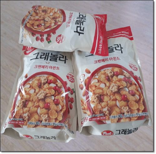 그래놀라 제품