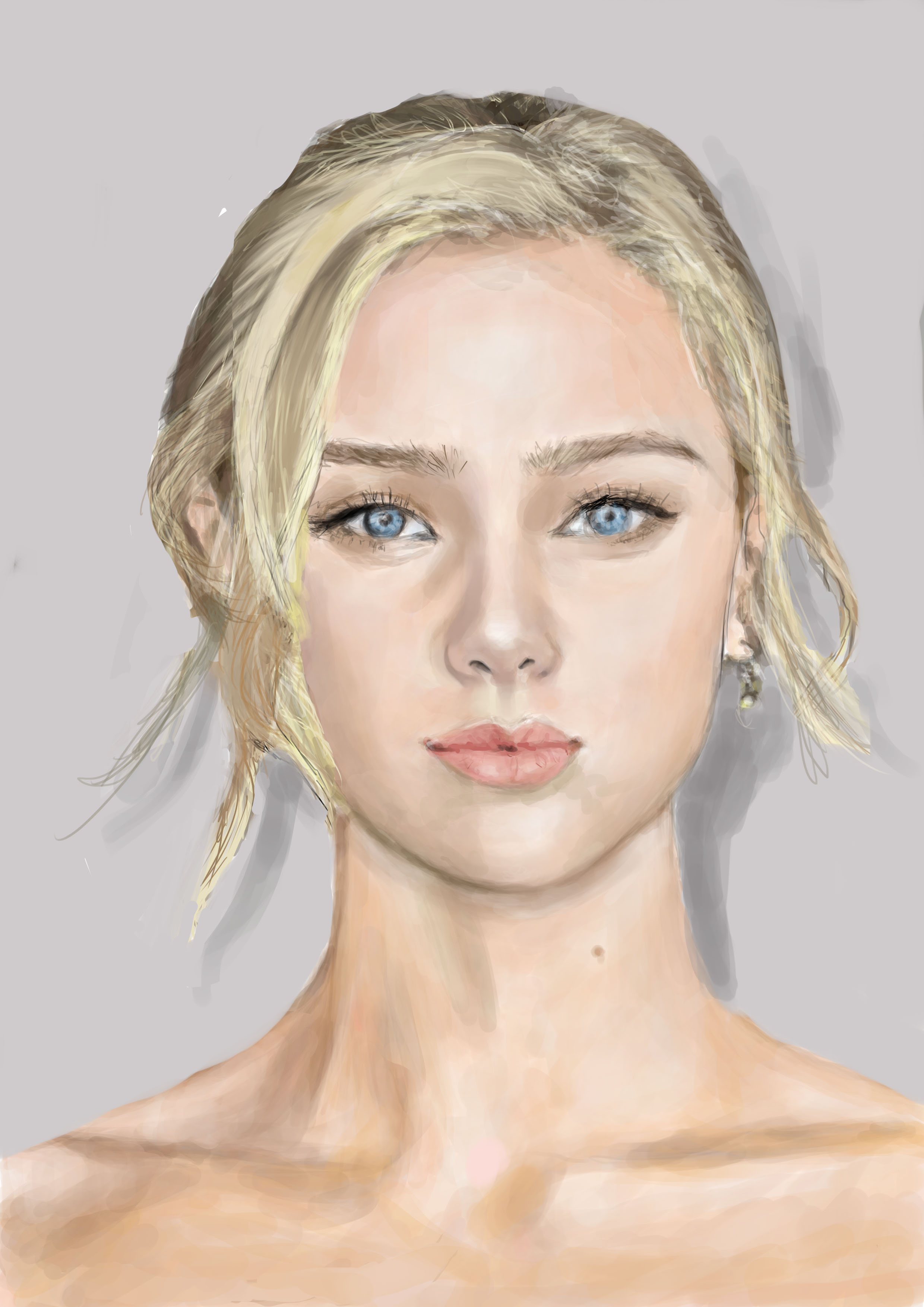 오늘 그린 드로잉 작품