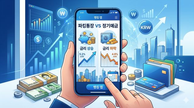 파킹통장 금리 비교 추천과 2026년 파킹통장 활용 전략 및 예금 수익률 비교 분석 그래프