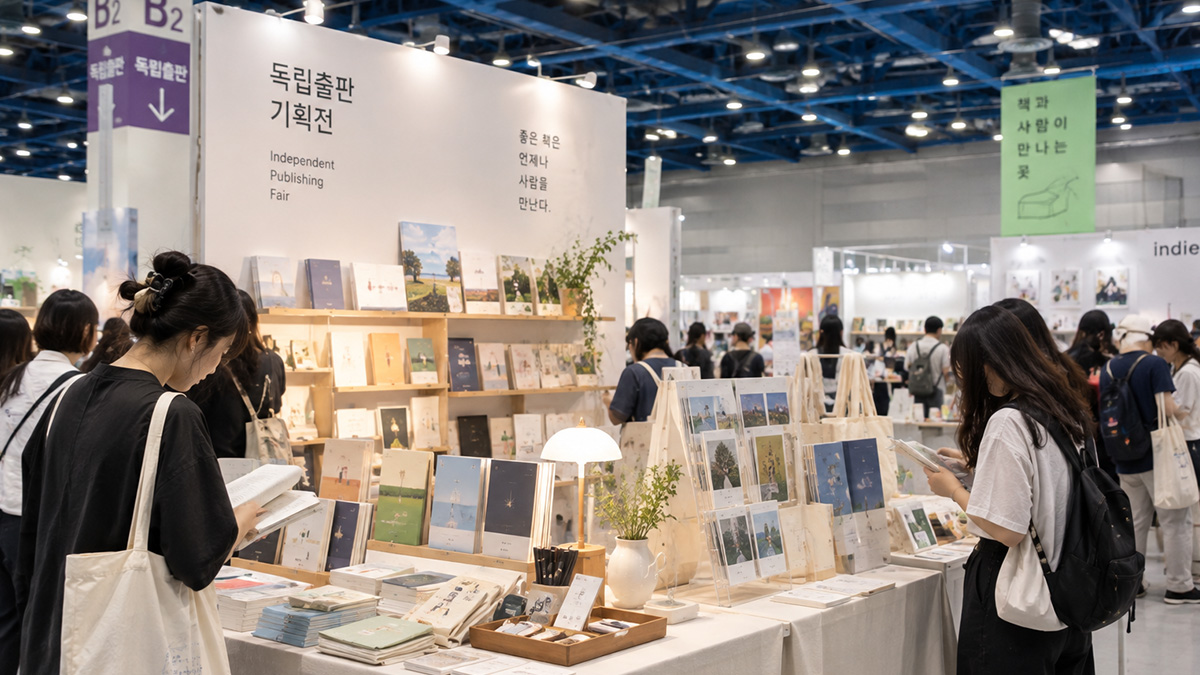 달라진 도서전과 독립서점 풍경